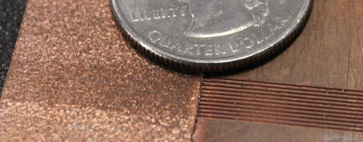 Capabilities of printing parts that include dissimilar metals, embedded sensors/electronics, and/or intricate internal geometry. (Photo courtesy of Fabrisonic LLC)