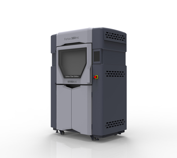 Using carbon-fiber-filled Nylon 12, The Fortus 380mc CFE will exhibit the highest stiffness-to-weight ratio of any FDM or FFF part (Photo: Stratasys)