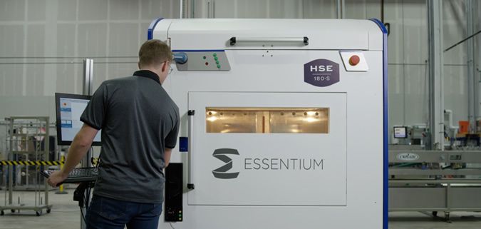 Essentium High Speed Extrusion (HSE) 3D Printing Platform (Photo courtesy of Essentium, Inc. )