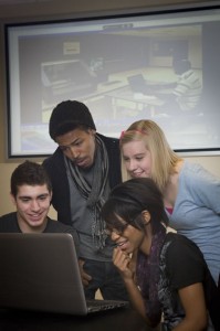 Students using STORM technology (Photo courtesy of AST2)