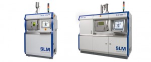 SLM Solutions Series SLM® 125HL (left) and SLM® 280HL (Photo courtesy of SLM Solutions)