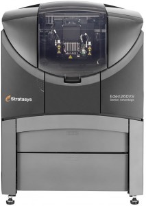 The Objet Eden260VS Dental Advantage adds a soluble support mode previously unavailable on PolyJet dental solutions. (Photo courtesy of Stratasys Ltd.)