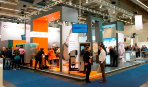 The new trade fair appearance and cutting-edge look of Concept Laser: At Isle of Information Islands the world of the powder bed based laser melting of metals in cooperation with partners will communicate. (Image source courtesy of Concept Laser GmbH, Lichtenfels, Germany)