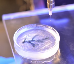 Bio-printing technology (Photo courtesy of the College of Engineering at Carnegie Mellon University)
