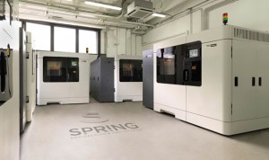 Utilizing its arsenal of FDM 3D printers, additive manufacturing accounts for 75% of Spring's business (Photo: Business Wire).