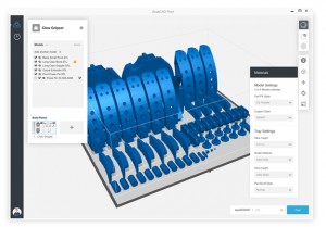 The GrabCAD Print solution's easy-to-use and intuitive print preparation environment removes typical complexities from the design-to-3D print process (Photo: Stratasys)