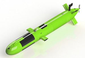 ISE Artic Explorer AUV (Photo courtesy of Sciaky Inc..)