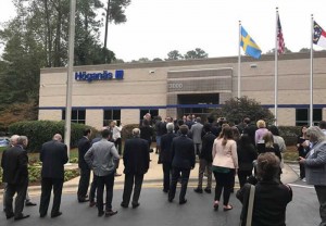 Swedish Company Announces Opening of Business Area Environmental Office and Water Treatment Laboratory in Cary (Photo courtesy of Höganäs)