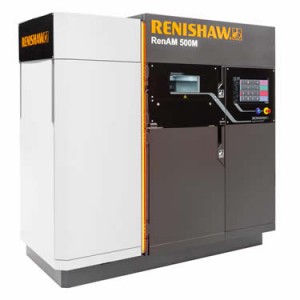 Renishaw's RenAM 500M AM system (Photo courtesy of Renishaw)