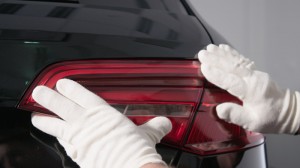 The Audi Plastics 3D Printing Center will use the unique J750 3D Printer to produce ultra-realistic, multi-colored, transparent tail light covers in a single print (Photo: Business Wire)