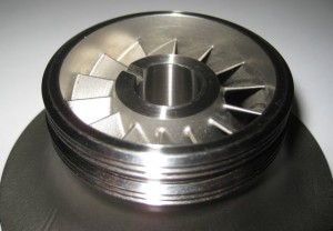 Additive Manufactured Shrouded Impeller (Source PostProcess Technologies)