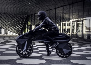 World-First Fully 3D Printed e-Motorcycle (Photo courtesy of BigRep GmbH)