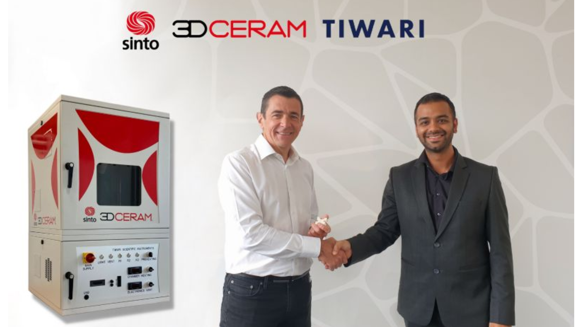 3DCeram expands 3D printing technology, becoming majority shareholder of start-up TIWARI Scientific Instruments, created within the European Space Agency