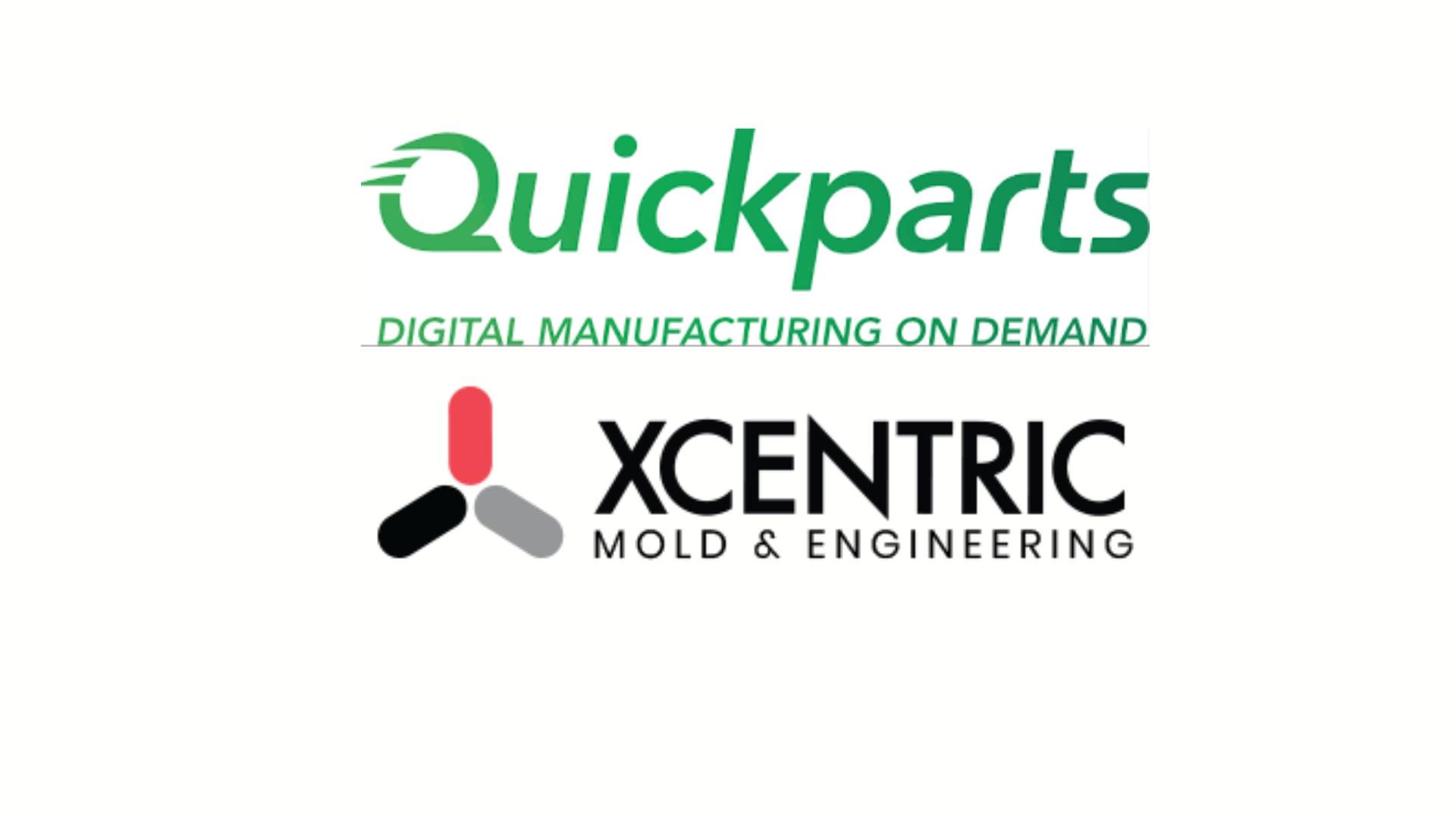 Quickparts announced the acquisition of Xcentric Mold & Engineering an innovator of on-demand digital manufacturing in injection molding and CNC solutions