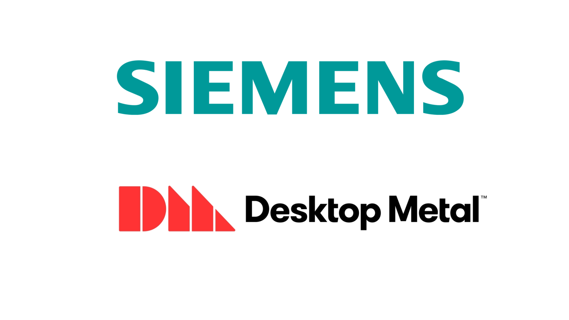 Siemens and Desktop Metal, Inc. announced a partnership to accelerate production applications of additive manufacturing for large manufacturers