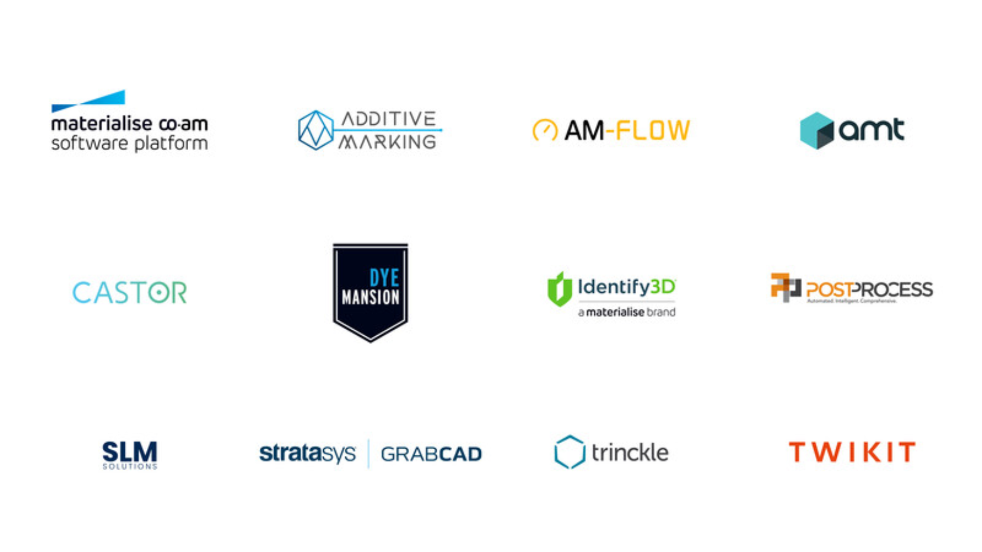 Seven technology partners joined the CO-AM platform for design and pre-printing automation, traceability, printing, and post-processing