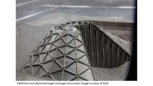 Energy Transformation: Shell and GE unveiled a joint design and engineering project – an additively manufactured oxygen hydrogen micromixer.