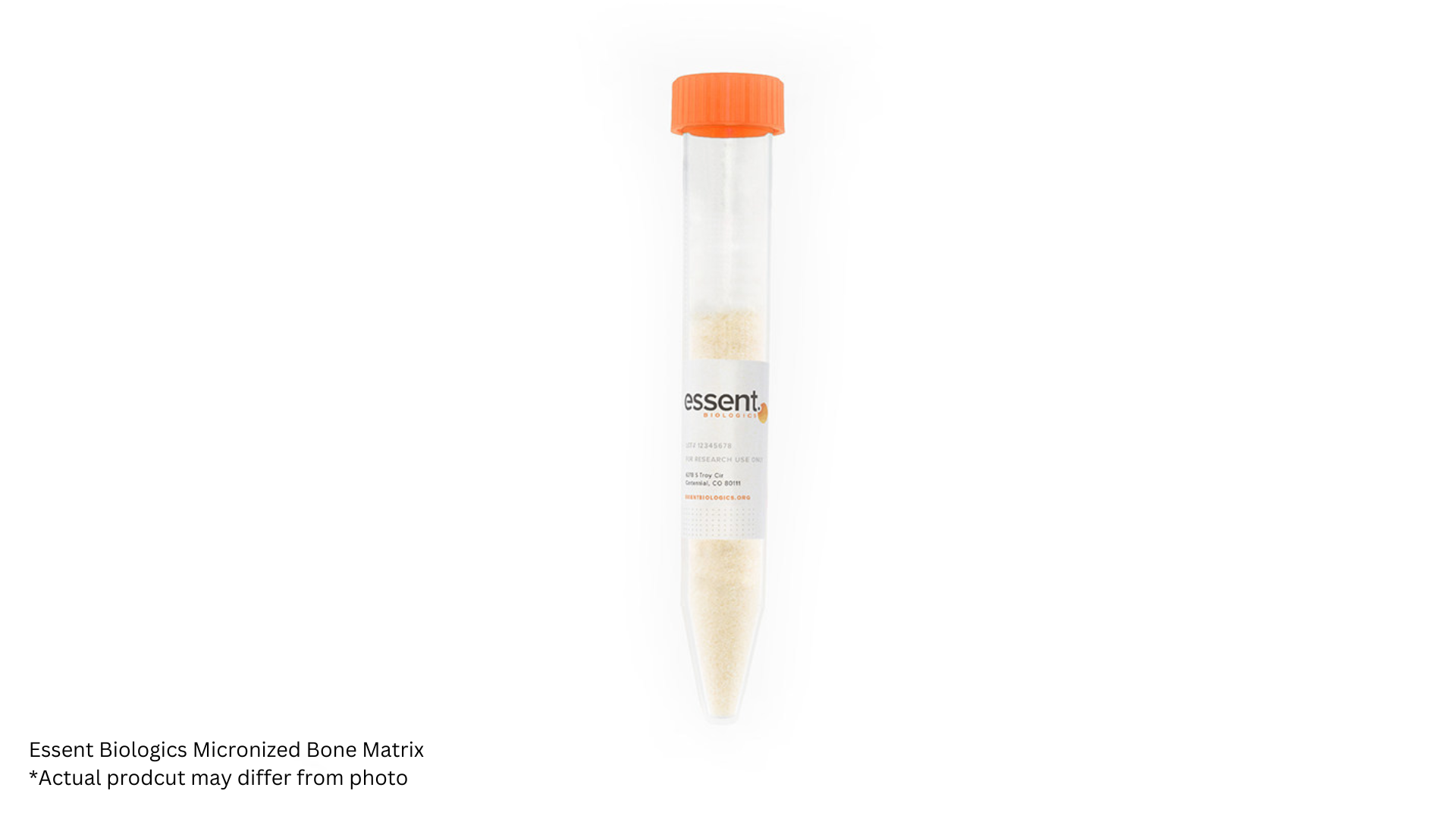 Essent Biologics™ announced availability of its Micronized Bone Matrix (MBM) for 3D bioprinting and tissue engineering applications.