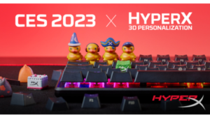 HyperX revealed HX3D, bringing gamers a range of ways to customize and personalize gaming gear by leveraging HP’s 3D printing technology.