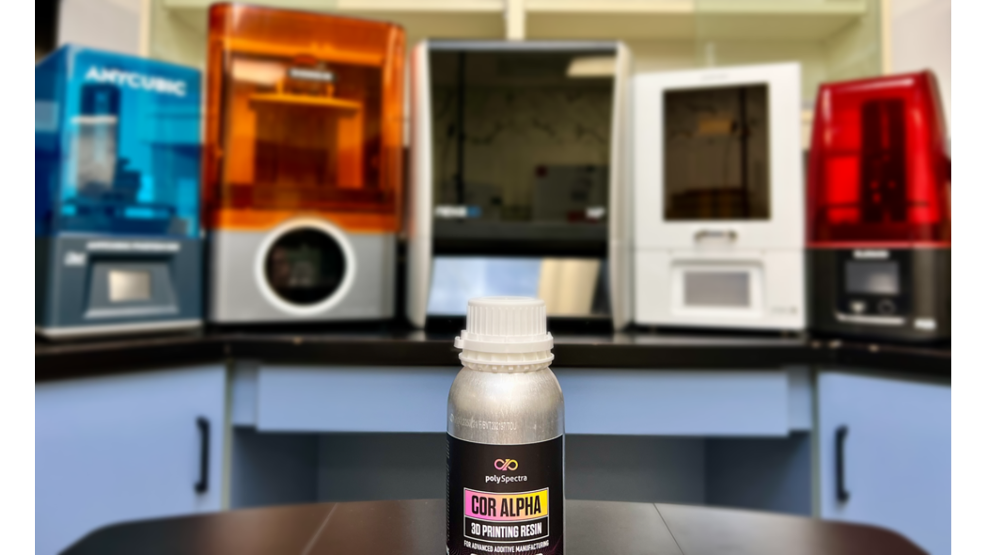 polySpectra announced the launch of its flagship material in a new formulation compatible with desktop DLP and LCD resin 3D printers.