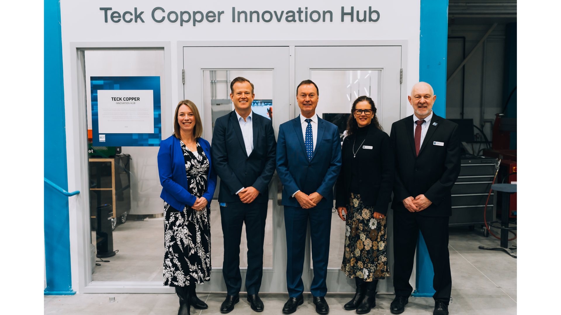 BCIT and Teck Resources announced the opening of the Teck Copper Innovation Hub to research the use of antimicrobial copper.