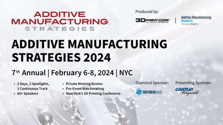 Ready for 2024: Additive Manufacturing Strategies Gears up to Revolutionize 3D Printing Industry Again